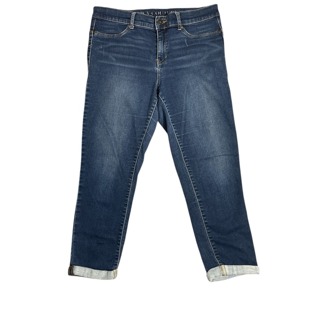 H5- Juicy Couture Blue Women's Size 10 Crop Jeans